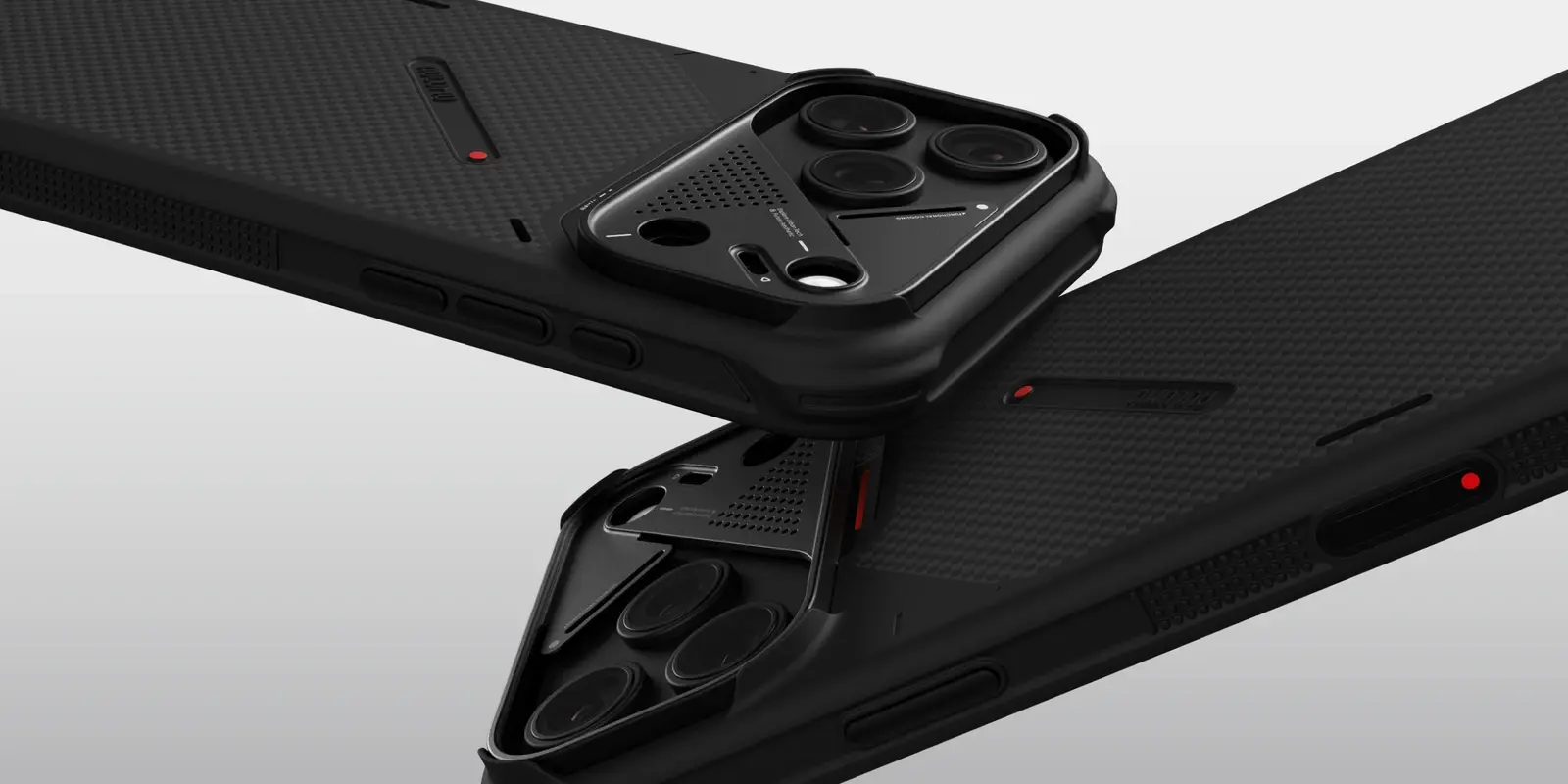 AULUMU A18 Armor ShockProof Aramid Fiber MagSafe Case for iPhone 18 Pro Max / 17 Pro Max - Black