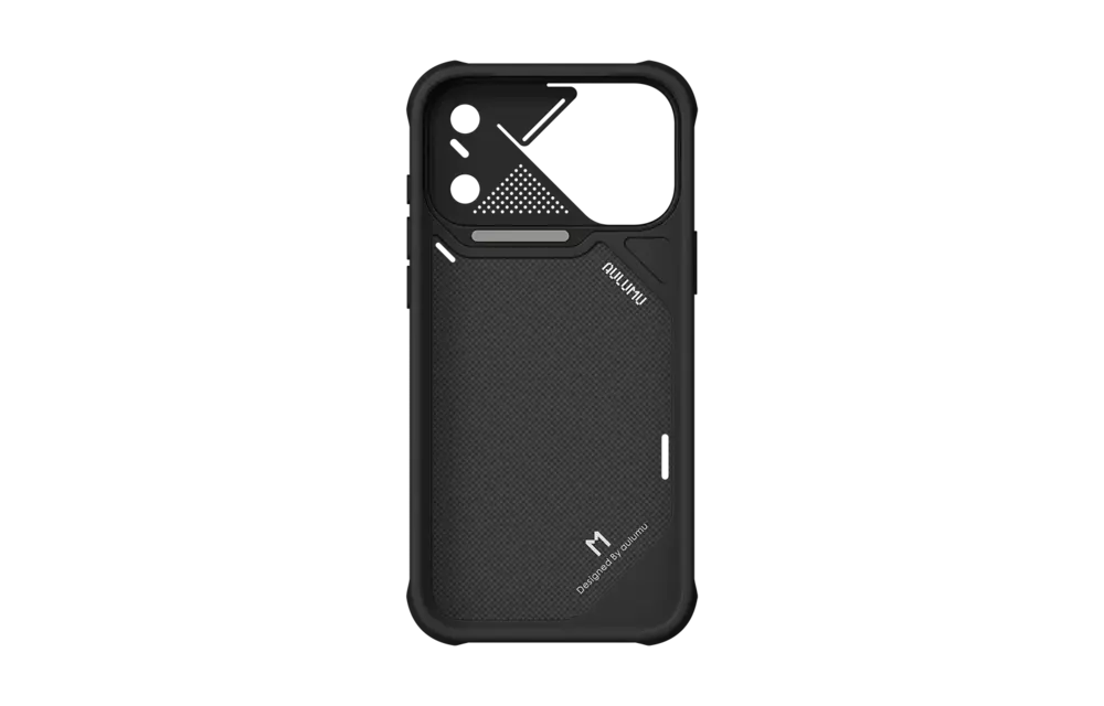 AULUMU A18 Armor ShockProof Aramid Fiber MagSafe Case for iPhone 18 Pro Max / 17 Pro Max - Black