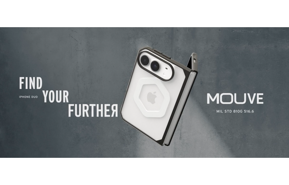 UAG Mouve MagSafe Case for Apple iPhone Duo - Ash