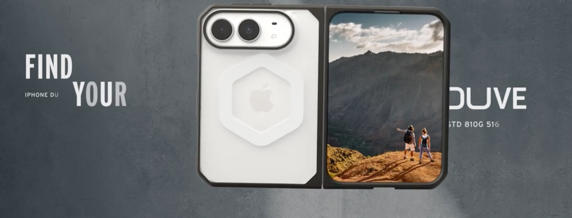 UAG Mouve Protection MagSafe Case for Apple iPhone Duo - Ice