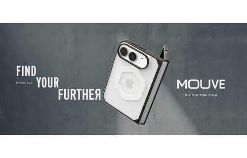 UAG Mouve Protection MagSafe Case for Apple iPhone Duo - Ice