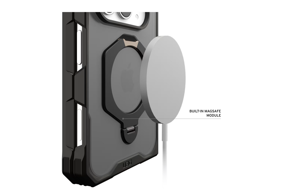 UAG Mouve XTE Protection Kickstand MagSafe Case for Apple iPhone Duo - Ash