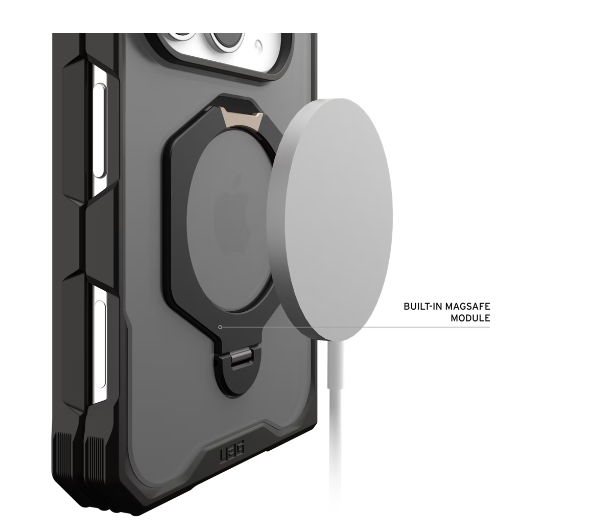 UAG Mouve XTE Protection Kickstand MagSafe Case for Apple iPhone Duo - Ash