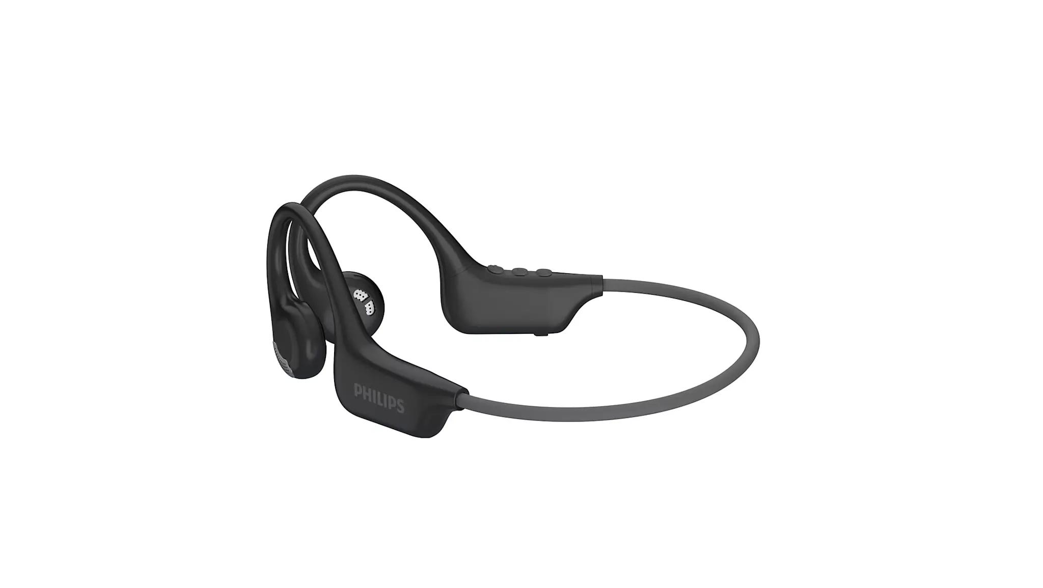 Philips Open-ear wireless sports headphones - Black