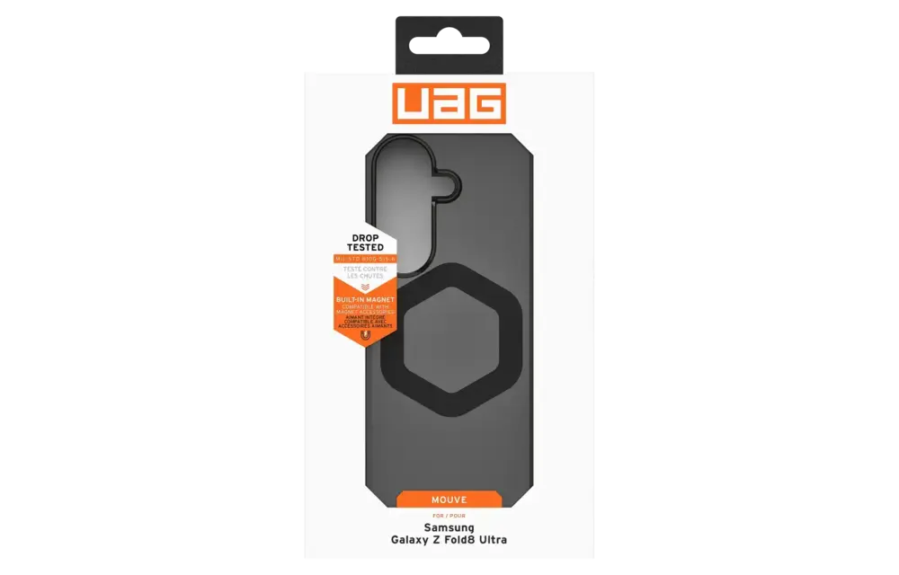 UAG Mouve Protection Kickstand MagSafe Case for Samsung Z Fold8 Ultra - Ash