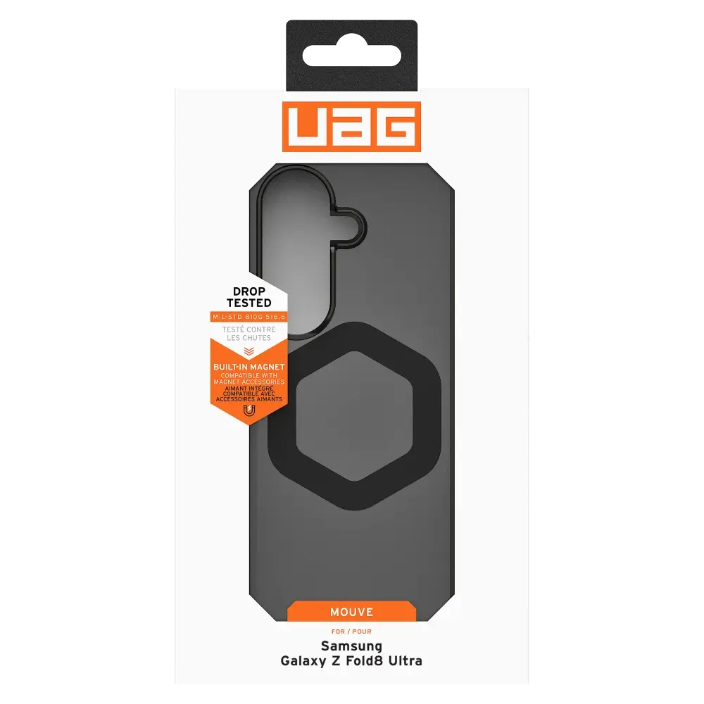 UAG Mouve Protection Kickstand MagSafe Case for Samsung Z Fold8 Ultra - Ash