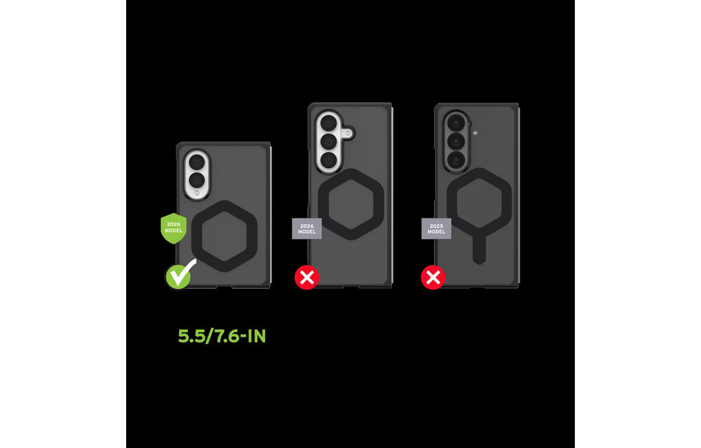 UAG Mouve XTE Protection Kickstand MagSafe Case for Samsung Z Fold8  - Ash