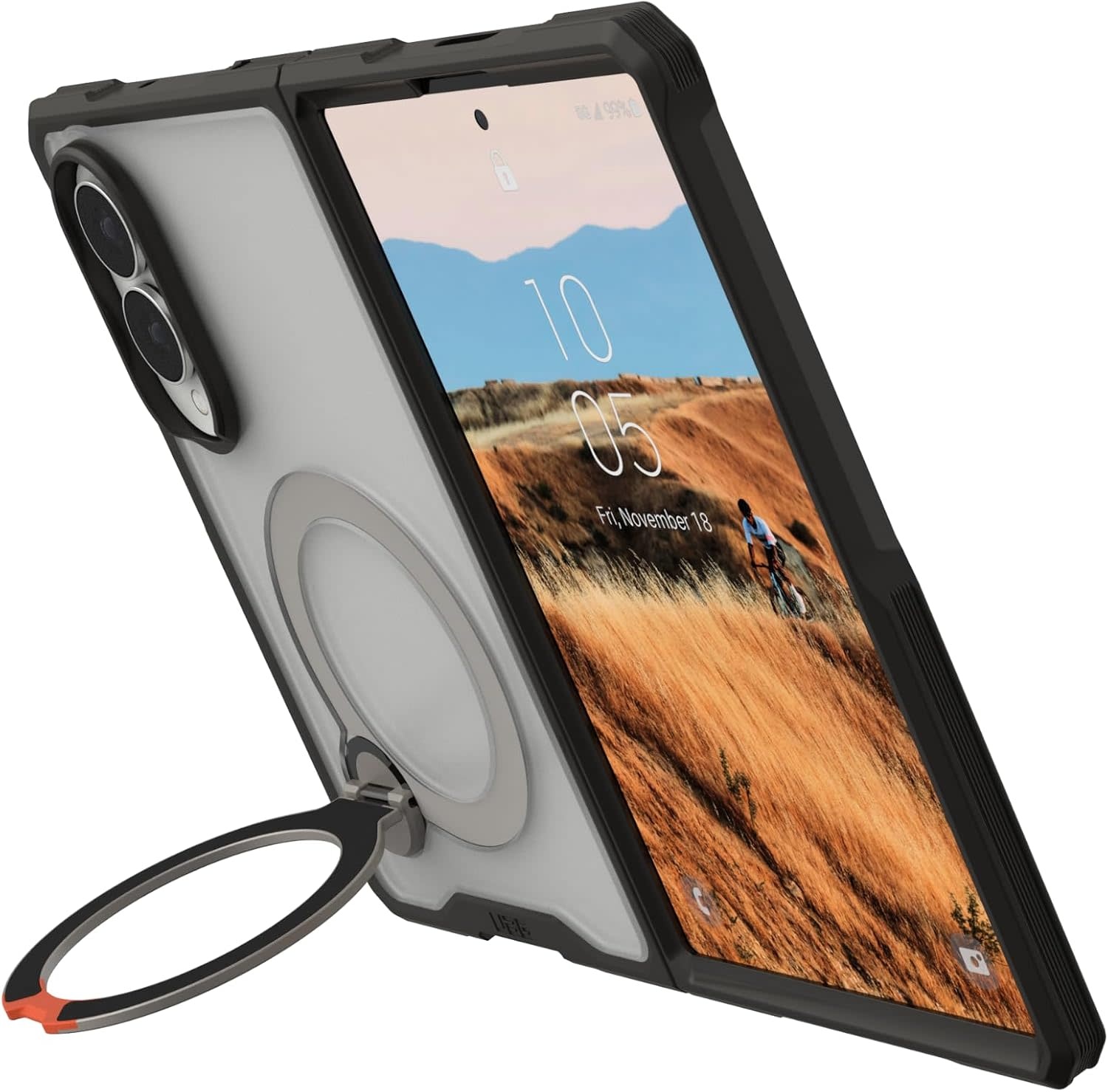 UAG Mouve XTE Protection Kickstand MagSafe Case for Samsung Z Fold8  - Ice