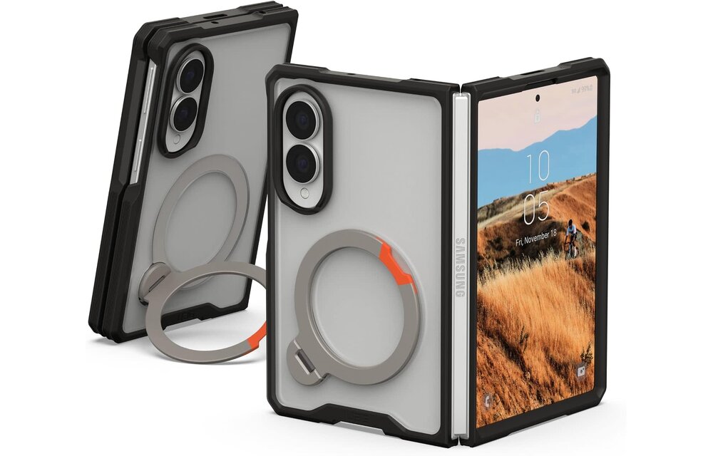 UAG Mouve XTE Protection Kickstand MagSafe Case for Samsung Z Fold8  - Ice