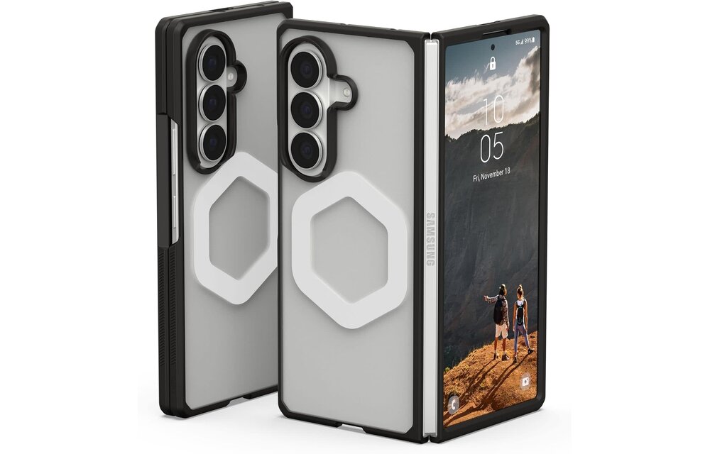 UAG Mouve Protection Kickstand MagSafe Case for Samsung Z Fold8 Ultra - Ice