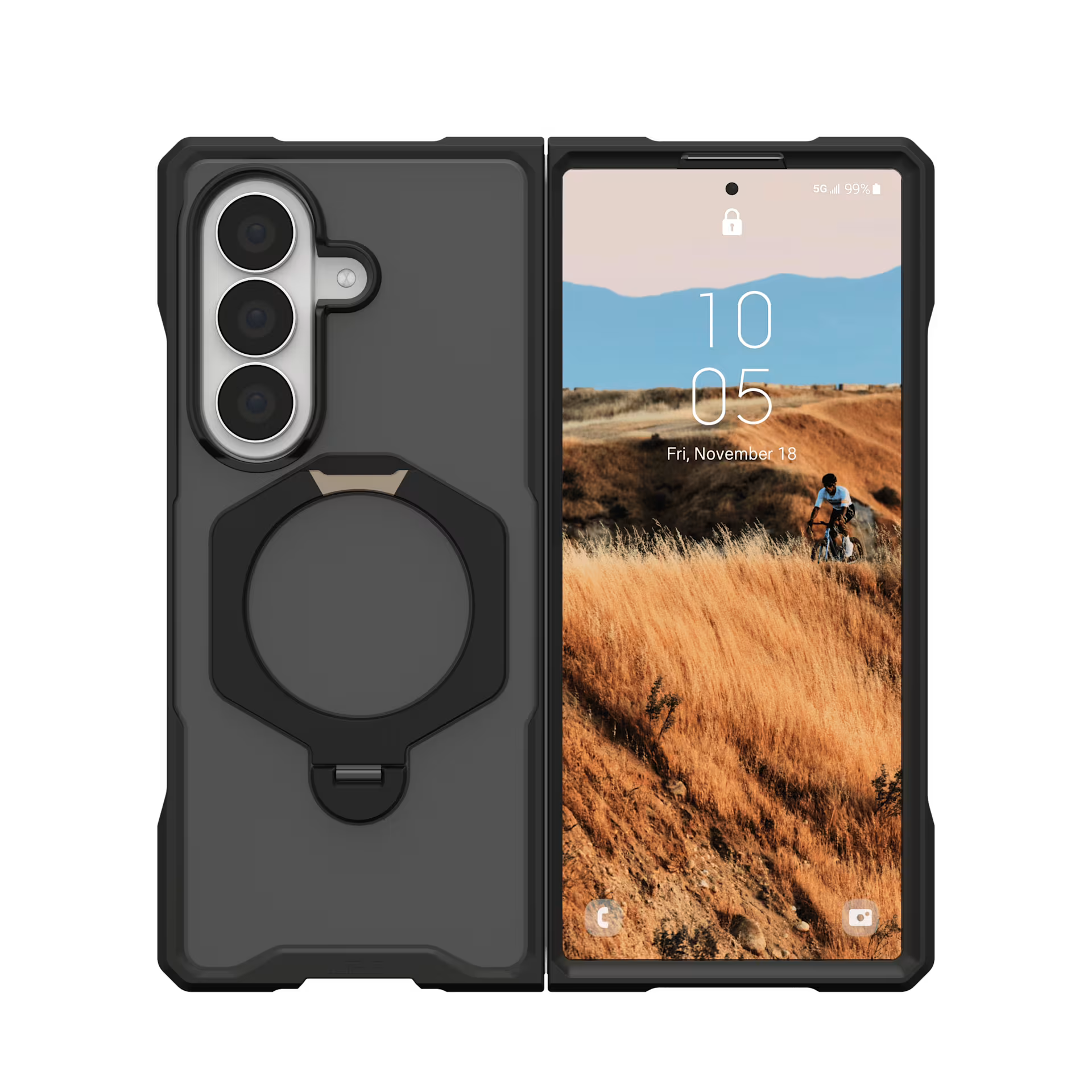 UAG Mouve XTE Protection Kickstand MagSafe Case for Samsung Z Fold8  Ultra - Ash