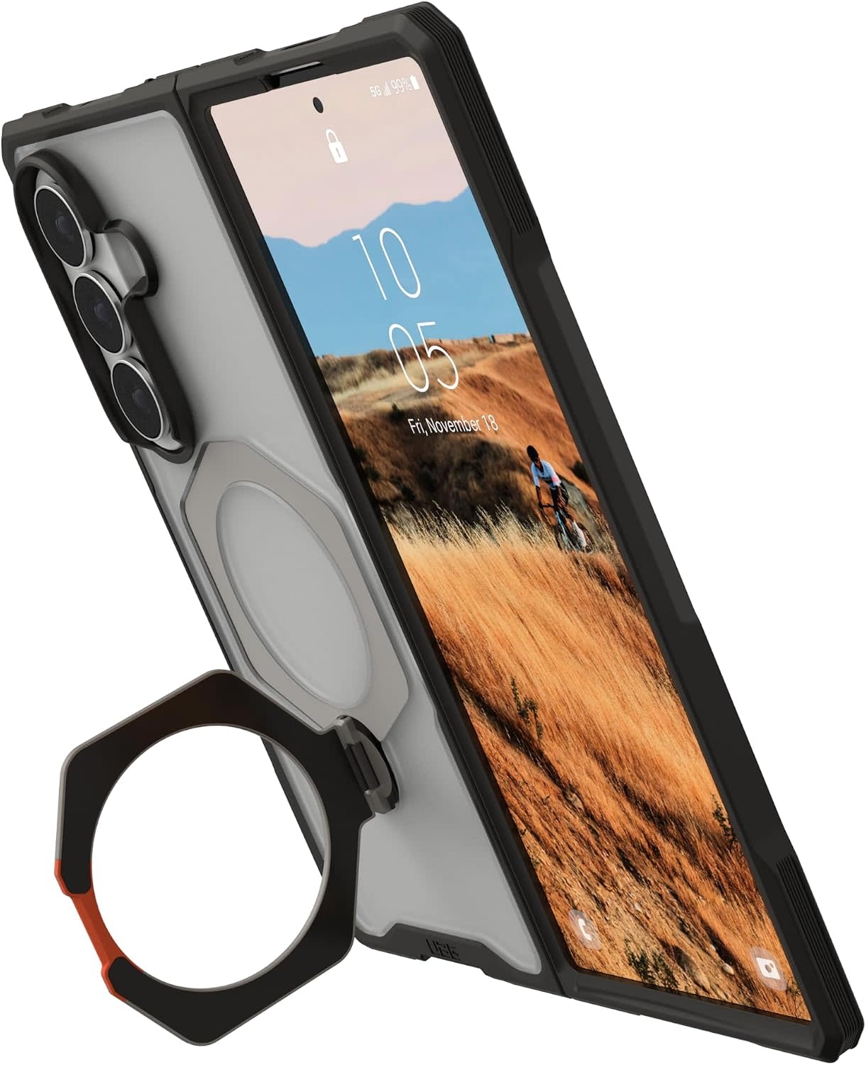 UAG Mouve XTE Protection Kickstand MagSafe Case for Samsung Z Fold8 Ultra - Ice