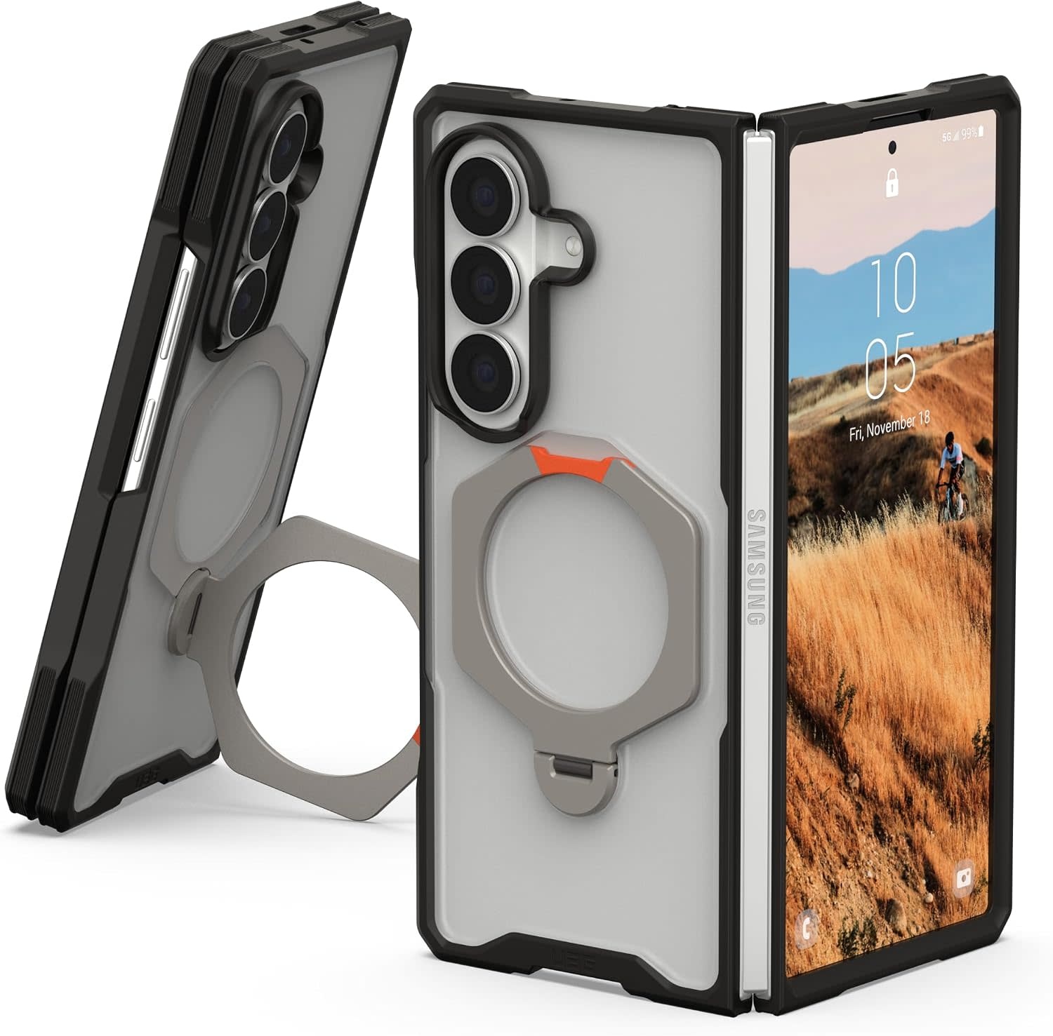 UAG Mouve XTE Protection Kickstand MagSafe Case for Samsung Z Fold8 Ultra - Ice