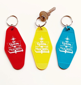 The Collective Good The Collective Good Yukon Motel Keychain-Yellow