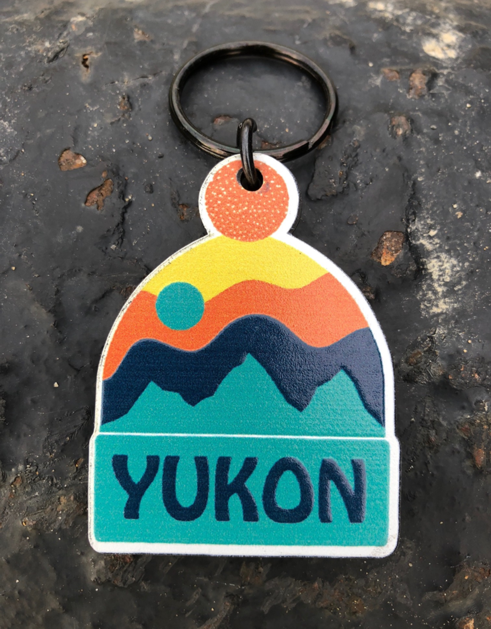 The Collective Good The Collective Good Yukon Toque Keychain-Orange