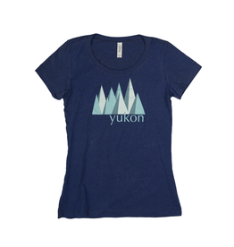 YTG Women's Yukon Blue Mountain Tshirt