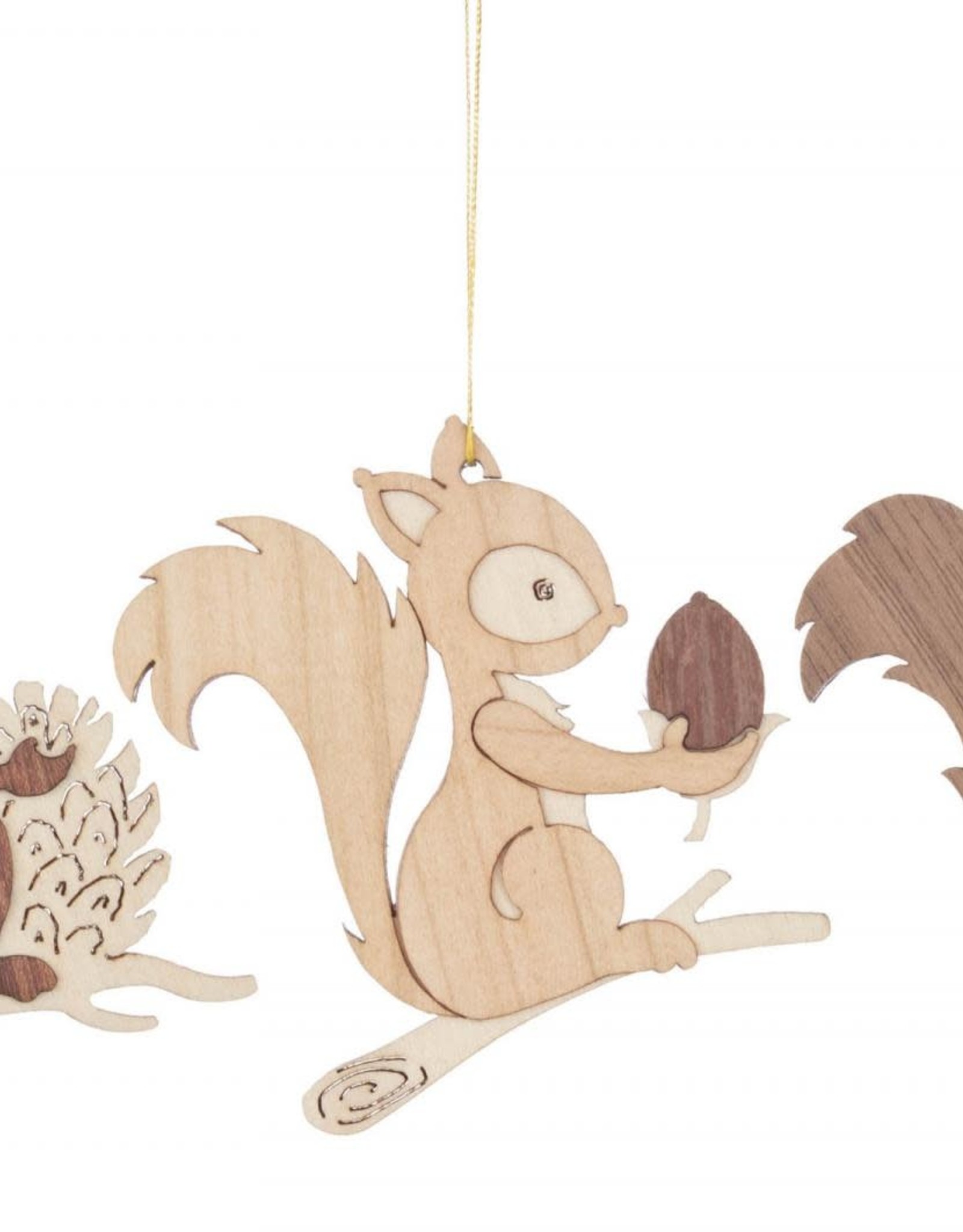 Dregeno Dregeno Squirrel Ornament - Assorted
