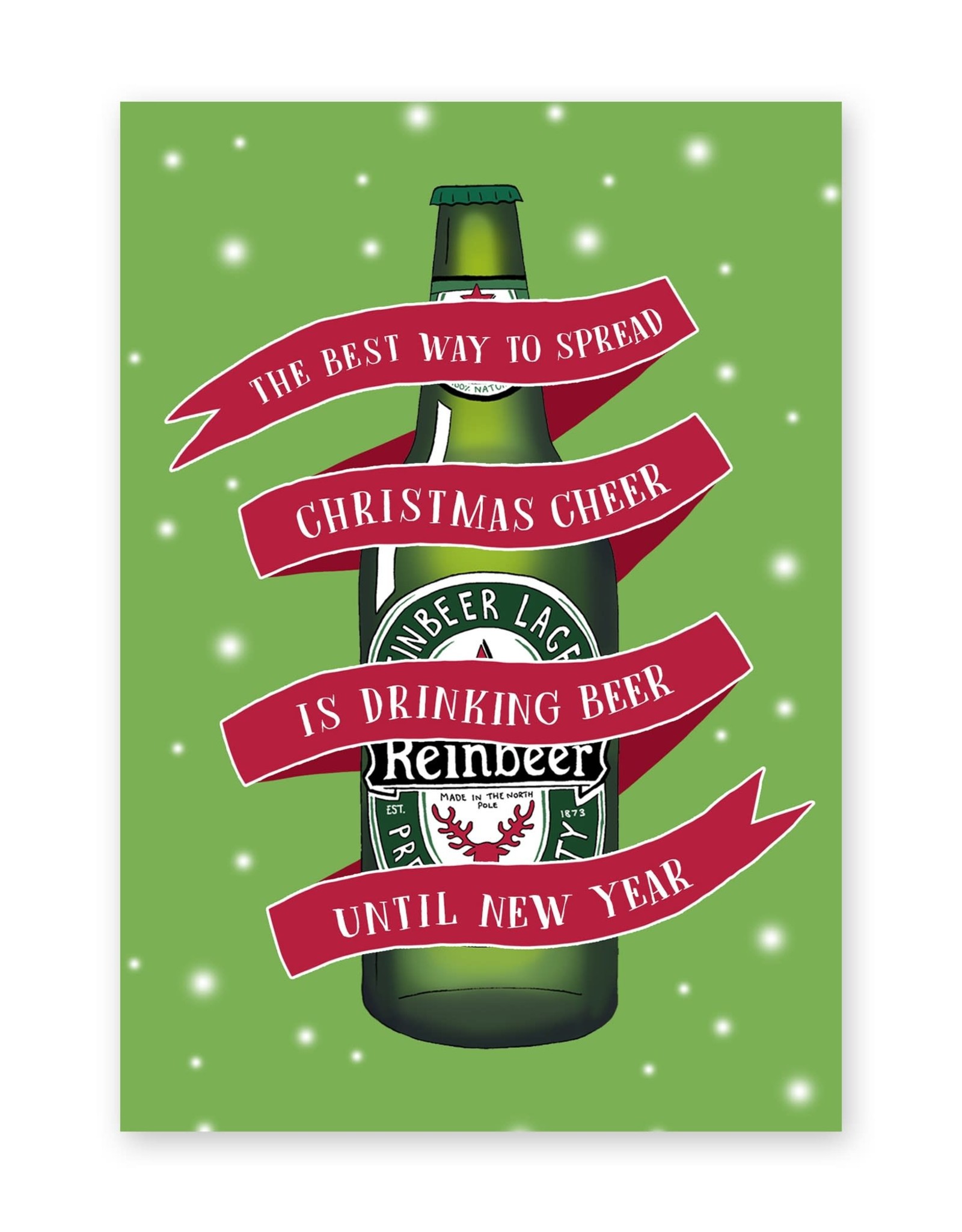 Paper E Clips Paper E. Clips - Christmas Beer Card