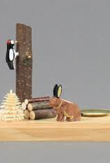 Dregeno Dregeno Candle Holder-Woodpecker