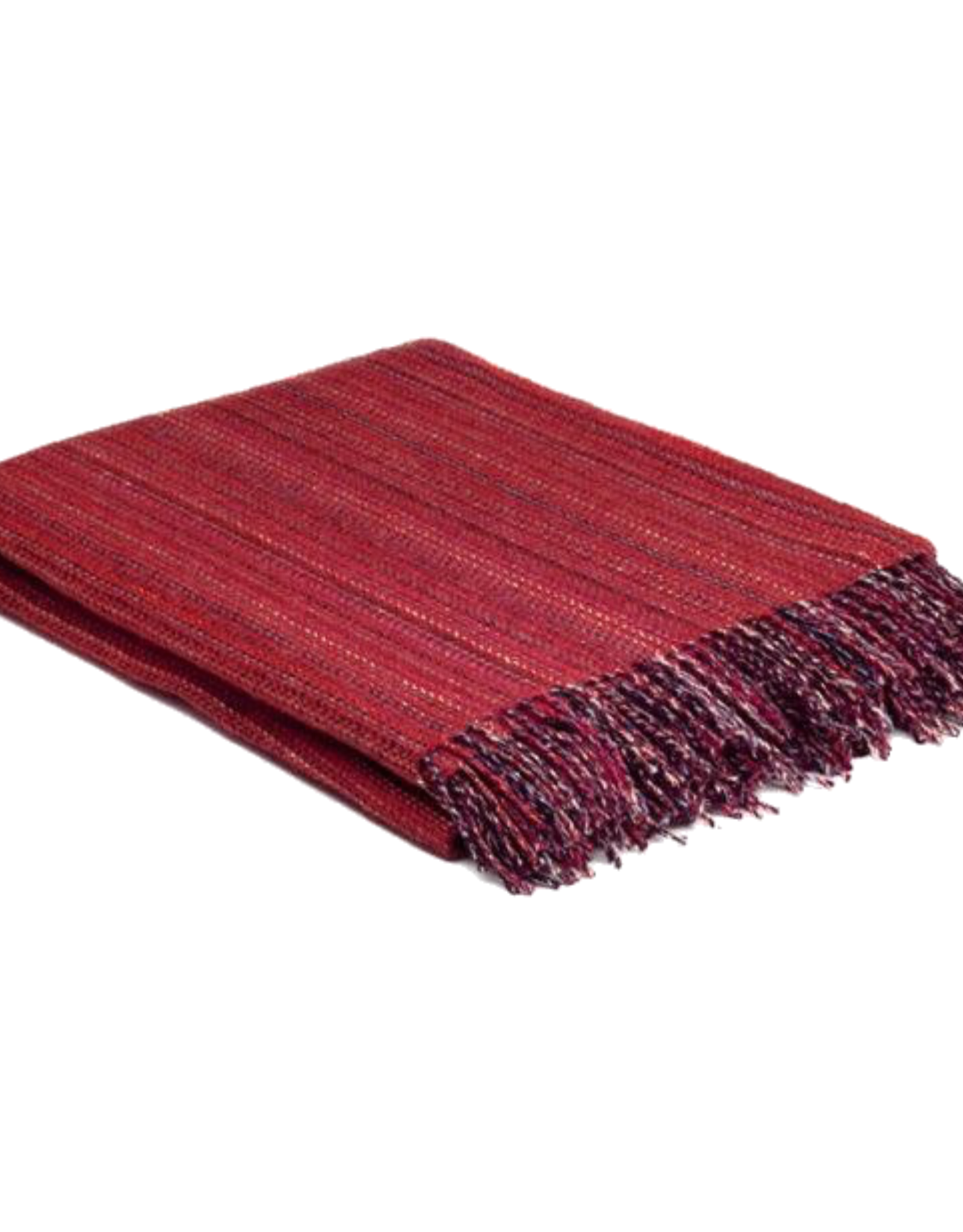 McNutt McNutt Wool Blanket - Red Tweed