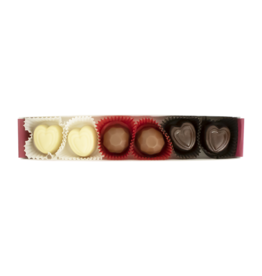 Peace By Chocolate Peace By Chocolate Valentines Chocolates - Pack of 6