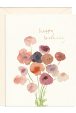 Gotamago Gotamago Poppies Birthday Card
