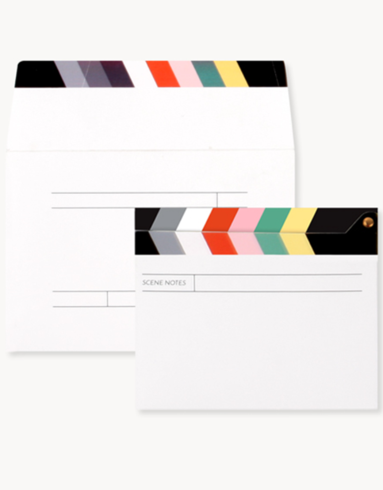 Up With Paper Luxe Paper Luxe - Clapperboard Card