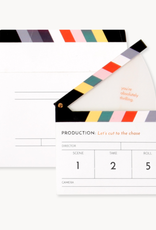 Up With Paper Luxe Paper Luxe - Clapperboard Card