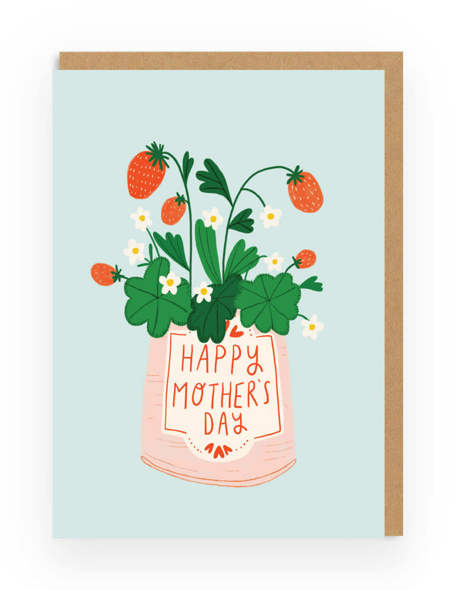 Paper E Clips Paper E Clips Mother's Day Strawberries Card