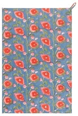 Danica Danica - Block Print Tea Towel - Poppy