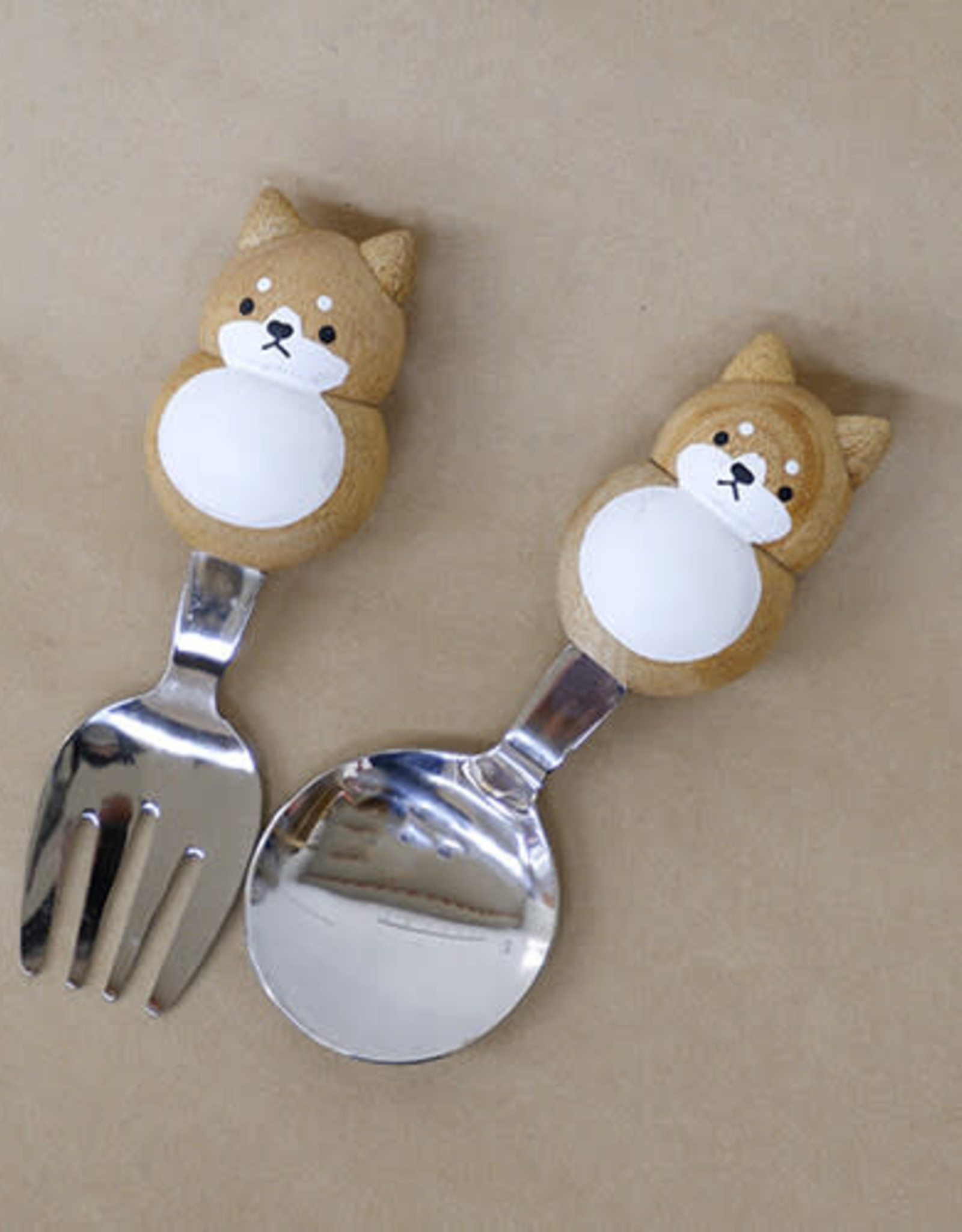 Shimoyama Co. Ltd Japanese Cutlery Set - Dog