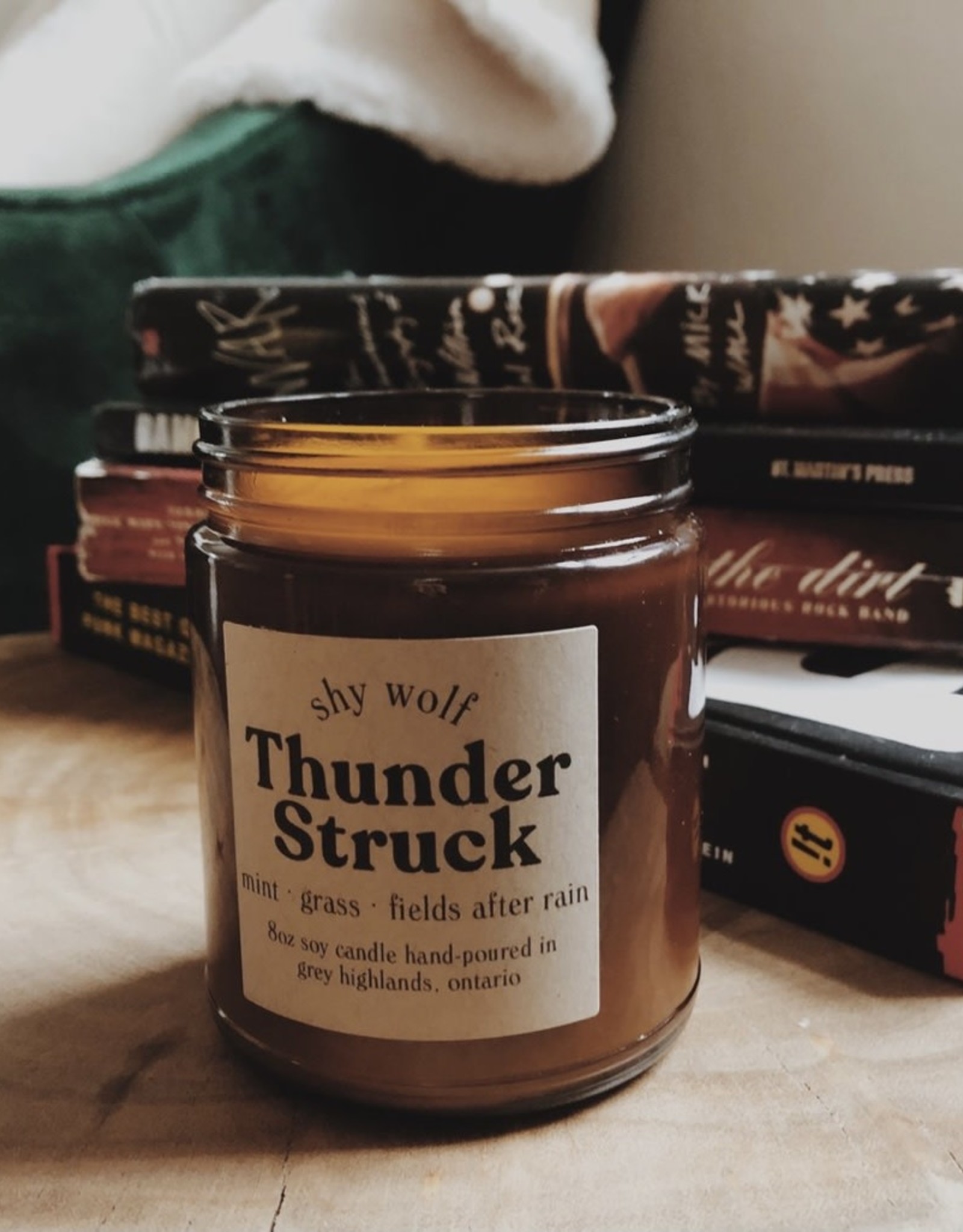 Shy Wolf - Thunder Struck Soy Candle