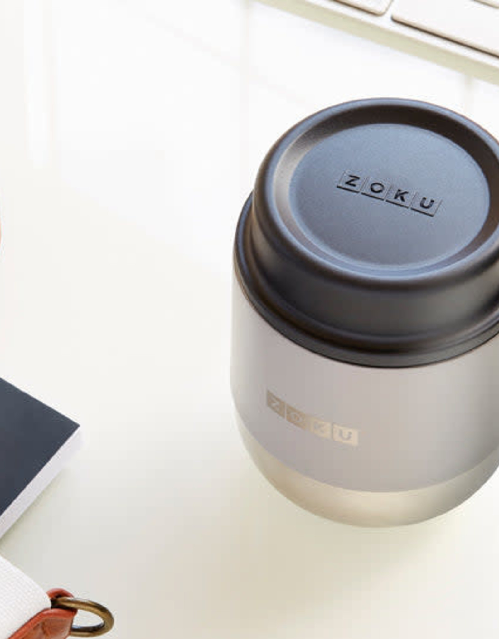 Zoku 10 oz Stainless Steel Thermal Jar Steel The Collective Good