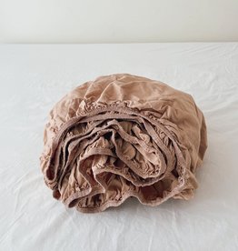 HJ - Turkish Cotton Fitted Sheet - Willow - Queen