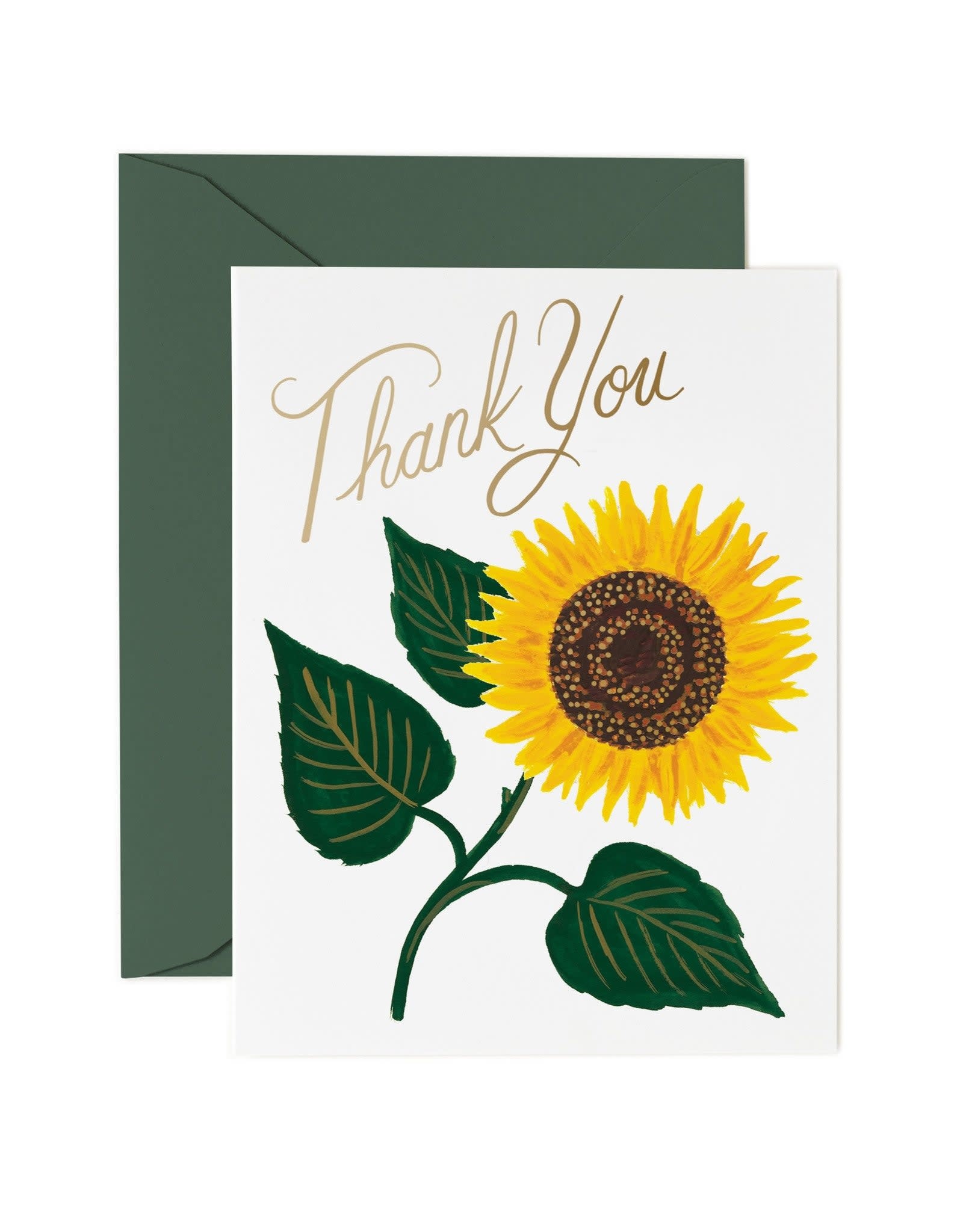 Rifle Paper Rifle Paper Sunflower Thank You Card
