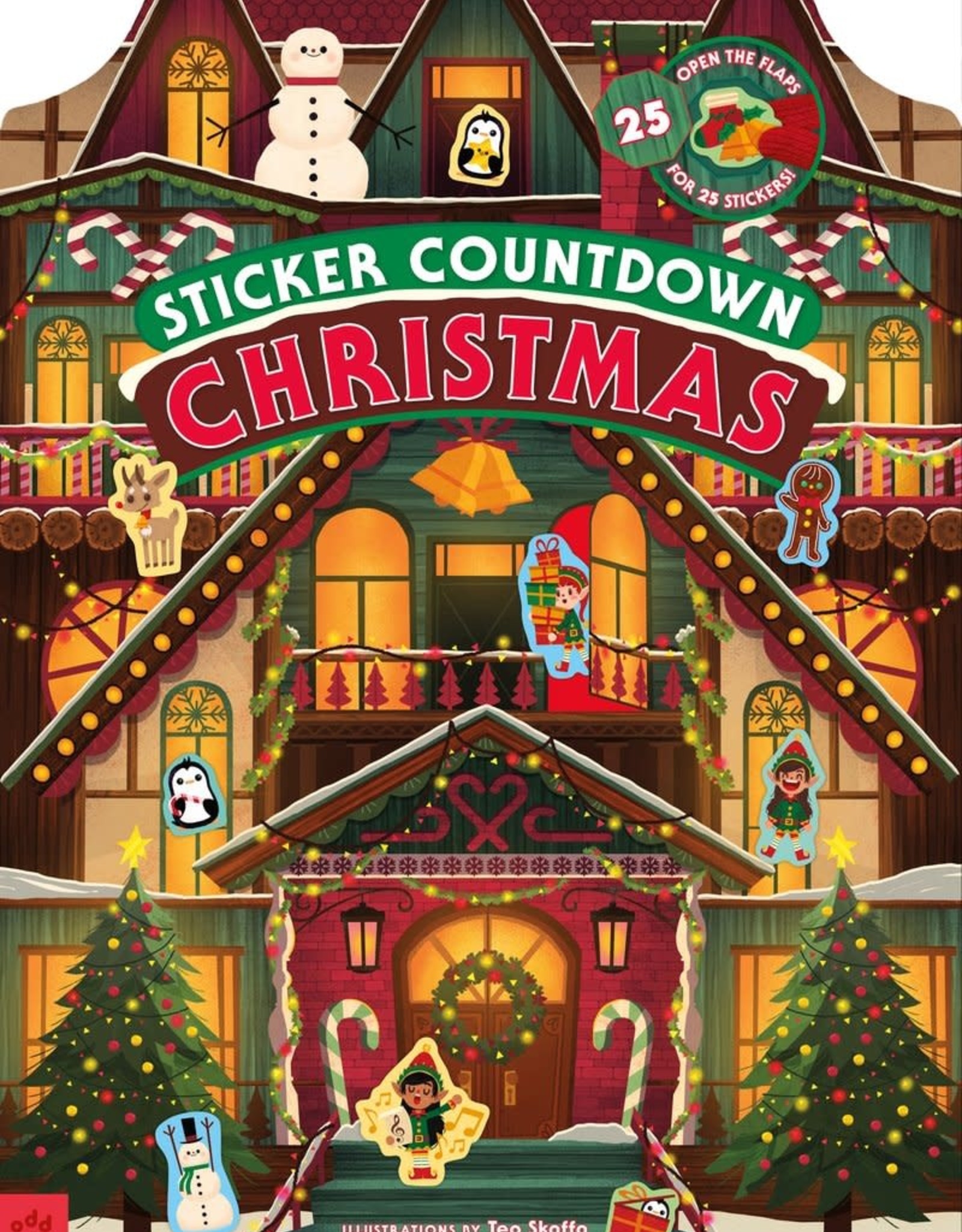 Raincoast Books Raincoast Books - Sticker Advent Countdown to Christmas