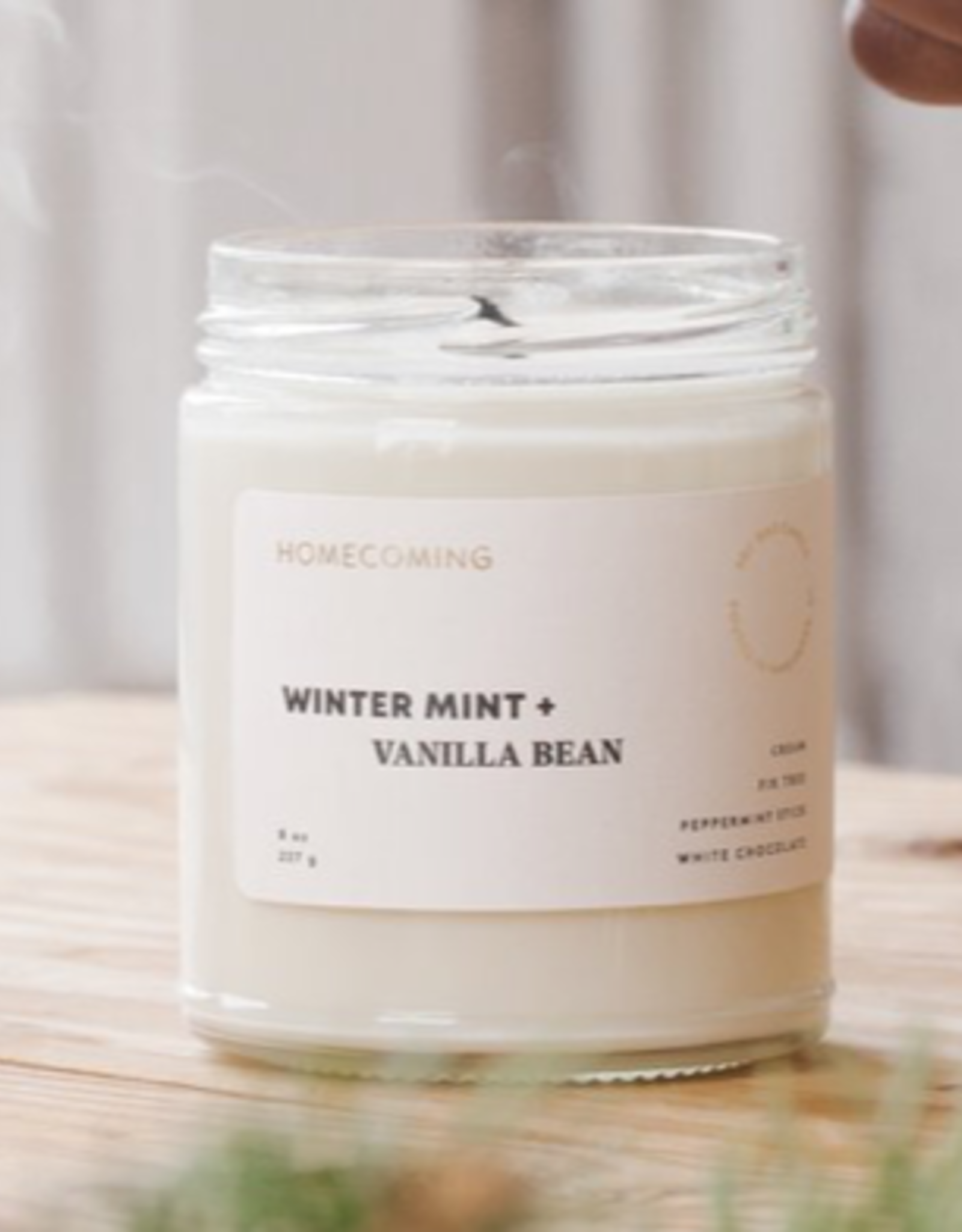 Homecoming Candles Homecoming - Winter Mint Vanilla Bean Candle