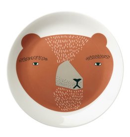 Donna Wilson - UK-Made Ceramic Grumpy Bear Plate