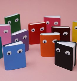 Ark Colour Design Ark - Googly Eye Mini Leather Notebook - Assorted