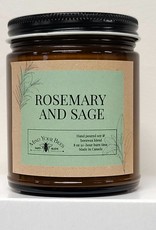 Mind Your Bees - Rosemary Sage Beeswax Candle