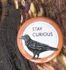 Yellow Canary - Raven Button