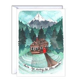 Michelle Maule - Let's Go Away To The Woods Card