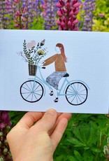 Alex Maertz - Bikes And Blooms Card