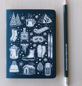 Moore Collection Moore Collection Winter Time Mini Notebook