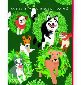 Paper E. Clips - Christmas Dogs Card