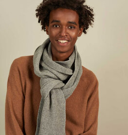 Catherine Tough Catherine Tough - Cashmere Mix - Ribbed Scarf - Grey