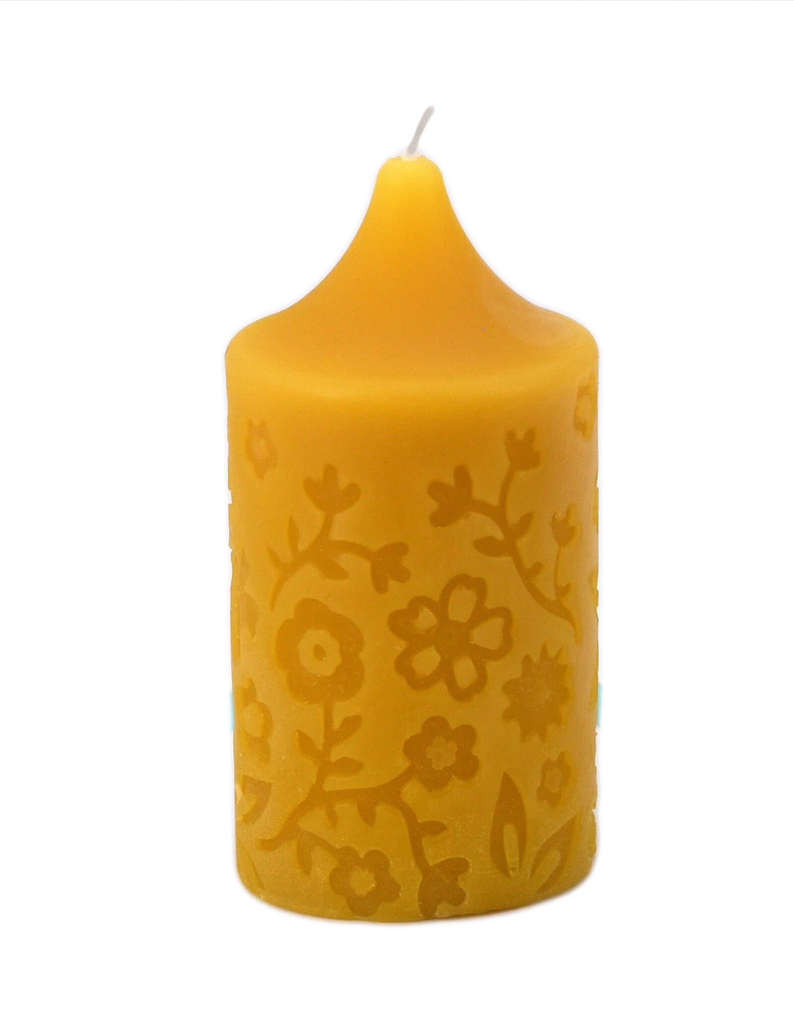 Honey Candles Honey Candles - Beeswax Flower Pillar