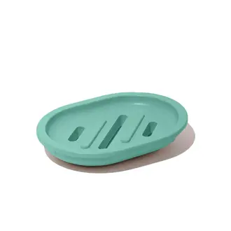 Ebb & Flow E&F  Concrete Soap Dish - Sea Green