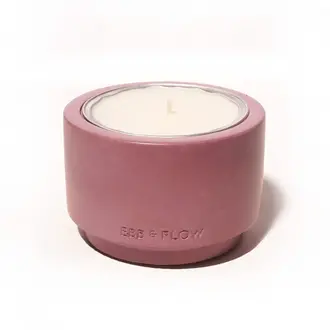 Ebb & Flow E&F Refillable Candle Holder (Vessel Only) - Pink Ebb & Flow E&F Refillable Candle Holder (Vessel Only) - Pink