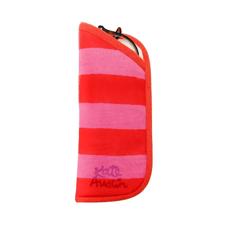 Kate Austin Kate Austin Sunglass Case - Assorted Stripes